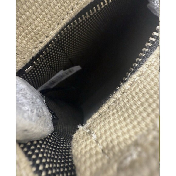 Marc Jacobs The Jacquard Mini Tote Bag in a beige canvas material New With Tags - Picture 6 of 11